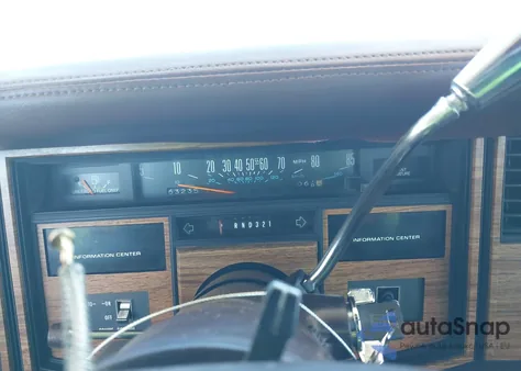 1985 Cadillac Eldorado из США, поврежденный, VIN 1G6EL5785FE611727